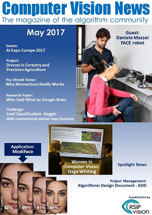 Computer Vision News - May 2017